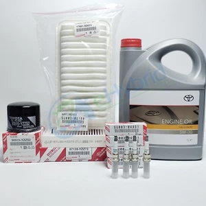 Genuine Toyota GT86 Service Kit 2012 To 2016 With Spark Plugs & 5L 5W30 FE Oil - Picture 1 of 1