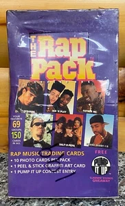 1991 THE RAP PACK FACTORY SEALED WAX BOX - Picture 1 of 1