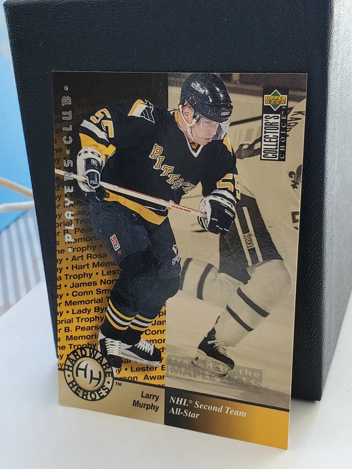 1995-96 Collectors Choice Players Club #386 Larry Murphy Hardware Heroes - Image 1 of 1