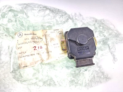 Sensor de carrocería del acelerador Bosch Mercedes Benz TPS 0280120045 74-75 450SEL SE SLC Foto 1 de 4