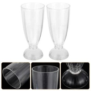 2 Pcs Leakproof Coffee Travel Mug Wine Glass Juice Cup Drinks - Picture 1 of 12