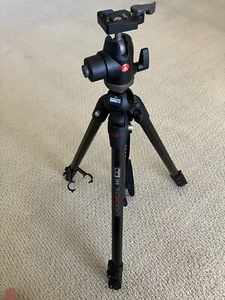 Bogen/Manfrotto 3443 Kohlefaser Stativ Carbon One 441, 468MGRC2 Kopf mit Riemen - Bild 1 von 22
