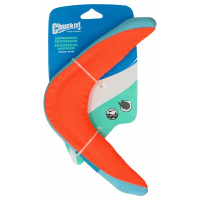 Chuckit! Dog Toy Amphibious Boomerang 26 Cm Floatable - Image 1 of 3