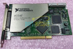USED National Instruments PCI-6034E NI DAQ Card 16 bit Analog Input - Picture 1 of 1