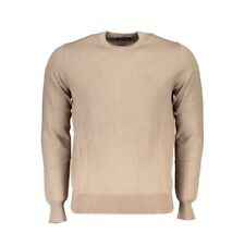 North Sails Beige Crew Neck Embroidered Men's Sweater Authentic