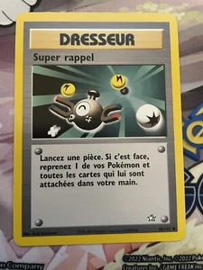 Super Rappel - Neo Genesis FRANZÖSISCH - 98/111 - Pokemon TCG (US-Verkäufer) Neuwertig - Bild 1 von 2