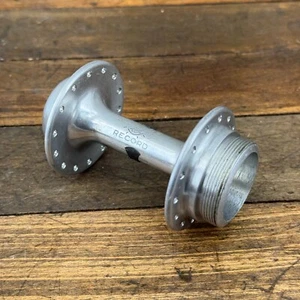 Vintage Campagnolo Record Rear Hub Shell NOS 28 Hole 28h Italy Oil Port Cover - Picture 1 of 13
