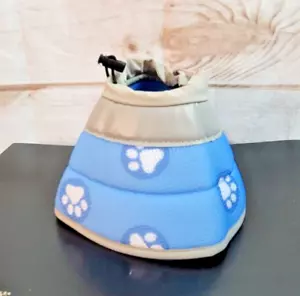 NEW ~ Recovery/Elizabethan Cone for Dog ~ Adjustable ~ Soft ~ Blue ~ Sz M - Picture 1 of 4