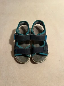 Superfit, Sandalen, Sommer, Jungen, Größe 27, Blau mit Spinnenmotiv, gebraucht - Bild 1 von 7