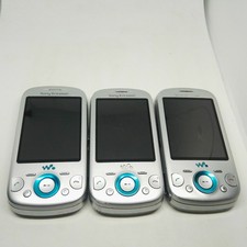 Menge 3 Sony Ericsson Zylo w20i - (ungetestet) Handys für Ersatzteile oder Reparatur