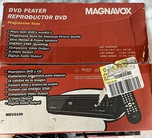 NEU Magnavox MDV2100 DVD/CD Player mit Fernbedienung OFFENE BOX - Bild 1 von 3