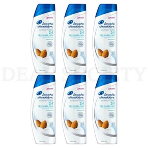 Head & Shoulders Dandruff Dry Scalp Care 2-in-1 with Almond Oil 8.45oz Lot of 6 - Picture 1 of 4