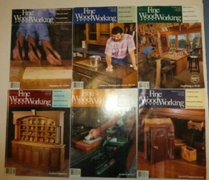 6 Lot FINE WOODWORKING MAGAZINES Feb. 1993 to Dec. 1993, Issues #98 to #103 - Imagen 1 de 2