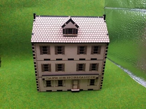 1:87 HO Scale Cafe De Normandie Normandy Cafe Model Building Unassembled  Kit - Picture 1 of 8