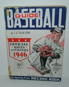 1946 The Sporting News Official Baseball Guide, Hal Newhouser, G-VG - Picture 1 of 1