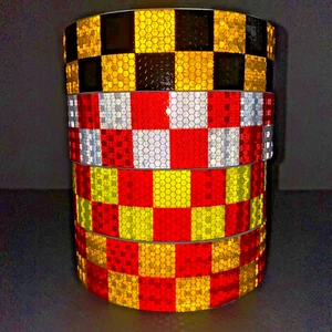 Cinta reflectante de alta visibilidad autoadhesiva de vinilo HGV camión bicicleta - Imagen 1 de 51