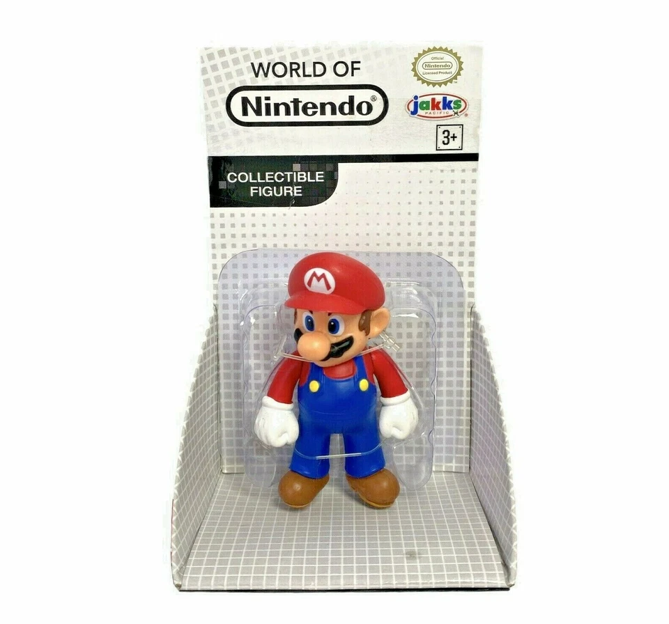 Nintendo Super Mario 2.5 Inch Collectible Figure Standard Mario -