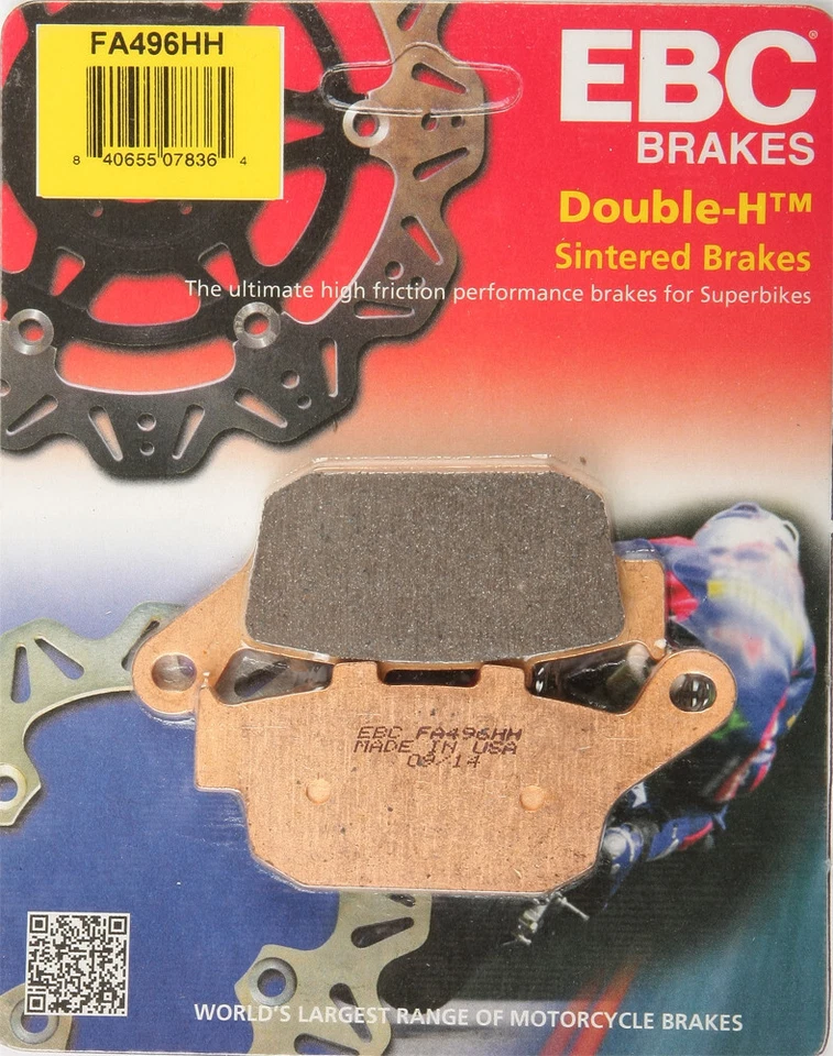 EBC 2017 SV650A ABS FITS SUZUKI BRAKE PADS FA496HH Foto 1 de 1