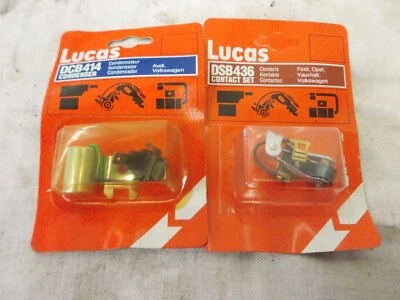 VW POLO / OTHER  POINTS AND CONDENSER SEE THE CARDS IN THE LISTING 70'S / 80'S - Image 1 of 3