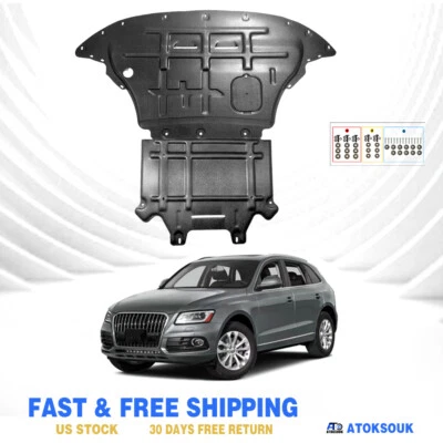 2 piezas guardabarros delanteros para Audi Q5 2009-2017 debajo del motor Foto 1 de 4