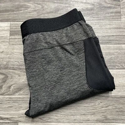 OLD NAVY Go-Dry Elastic Waist Grey Compression Leggings Girl's Size Large 10-12 - Image 1 of 4