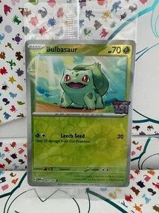 ⭐ Pokemon Promo ⭐ SEALED Bulbasaur 001/165 Stamp Bestbuy Scarlet & Violet 151⭐ - Bild 1 von 2