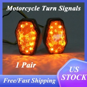 Par de señales de giro luces LED izquierda y derecha para Suzuki GSXR600/750/1000 SV650/1000 - Imagen 1 de 8
