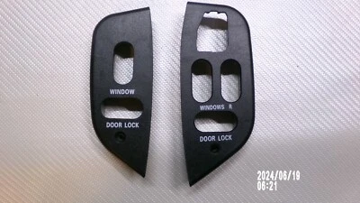 1992-1996 Ford Bronco Truck Power Window Mirror Switch Bezel Cover Trim Set 97 Foto 1 de 4