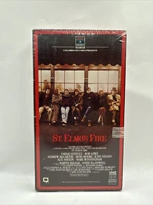 ST ELMOS FIRE VHS 1985 RELEASE with Watermarks RARE Great Condition - Picture 1 of 7