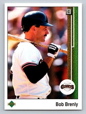 Bob Brenly 1989 Upper Deck #479 San Francisco Giants - Image 1 of 2