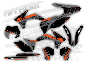NitroMX Graphic Kit for KTM EXC EXC-F 125 250 300 350 450 2012 2013 Enduro Decal - Picture 1 of 1