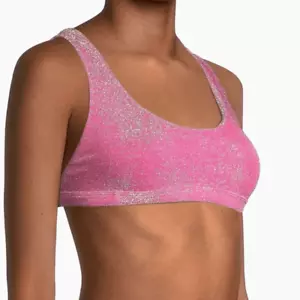 Beach Riot Peyton Glittery Bikini Top size Medium - Picture 1 of 7