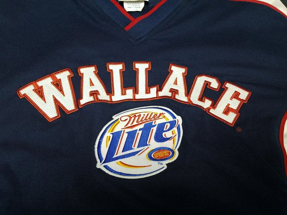 Camisa Jersey Chase Authentics NASCAR Rusty Wallace Miller Lite Talla M Foto 1 de 4