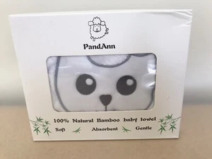 Paquete de 2 toallas para bebé con capucha producto de bambú - Imagen 1 de 7