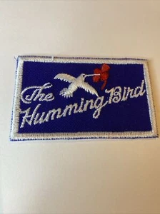 Línea de tren de parche The Hummingbird de colección ferrocarril nunca usado - Imagen 1 de 3