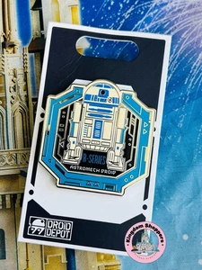 Prendedor 2025 Disney Parks Star Wars Droid Depot Serie R Astromecánico Droide R2-D2 OE - Imagen 1 de 1