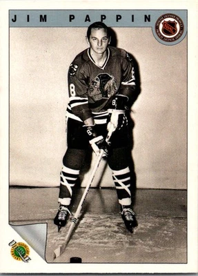 1991-92 Ultimate Original 6 Jim Pappin Chicago Blackhawks #62 - Image 1 of 2