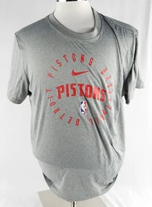 2024-25 Detroit Pistons Simone Fontecchio #19 Game Used Grey Training T-Shirt 1 - Picture 1 of 7