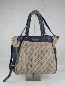 Limited Edition - Burberry Classic Check Blue Label Tote Schultertasche Beige - Bild 1 von 14