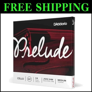 Educator’s Choice D'Addario Prelude Cello Strings - 4-String Set for Students - Picture 1 of 8