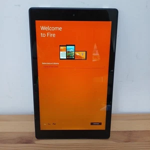 Amazon Kindle Fire HD 10 Tablet 32gb 2gb Ram 10.1" HD Wi-Fi Black 7th Generation - Picture 1 of 4