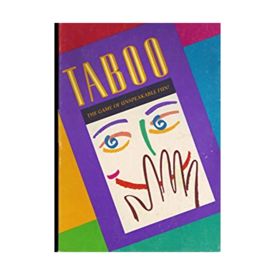 MTB Boardgame Taboo (1989 Ed) Box Fair/VG - Image 1 of 1