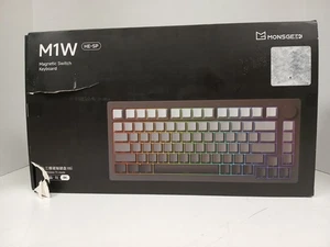 Monsgeek M1W HE-SP Tri-Mode Wireless Mechanical Keyboard, Ombre Black - Picture 1 of 7