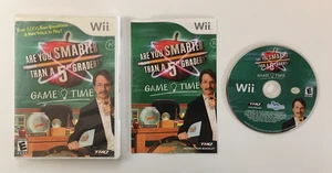 ¿Eres más inteligente que un estudiante de quinto grado? Game Time (Nintendo Wii, 2009) CIB Completo - Imagen 1 de 4