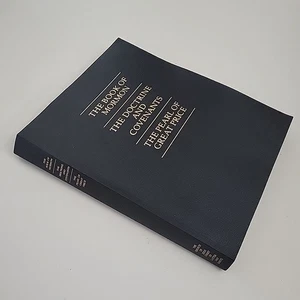 LDS Triple Combination Extra Large Print Scriptures Book of Mormon D&C 8.5 x 11" - Picture 1 of 4