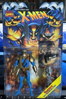 Figura de acción ToyBiz Marvel X-Men Maverick Mutant Genesis 5" de colección 1995 nueva Foto 1 de 4