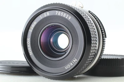 [Exc+5 con tapas] Lente gran angular Nikon Ai Nikkor 35 mm F/2,8 MF de JAPÓN Foto 1 de 4