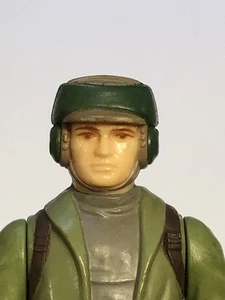 1983 Vintage Star Wars Rebel Commando Molded MOULDED Face Variant Actionfigur - Bild 1 von 6