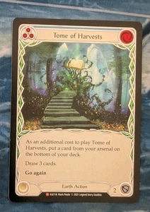 Flesh and Blood Tales of Aria 1st Edition Majestic TOME OF HARVESTS NM - Bild 1 von 1