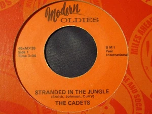 THE CADETS-STRANDED IN THE JUNGLE-MODERN OLDIES LONG DELETED - Foto 1 di 2